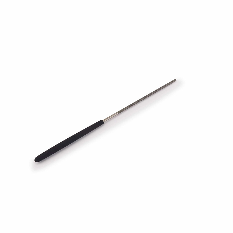 3.5in 3mm Dia. Round File, Extra Fine Cut with Handle